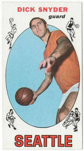 1969-70 Topps #73 Dick Snyder Rookie Card