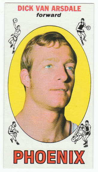 1969-70 Topps Dick Van Arsdale #31 Rookie Card