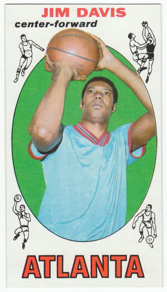 1969-70 Topps #53 Jim Davis Rookie Card front