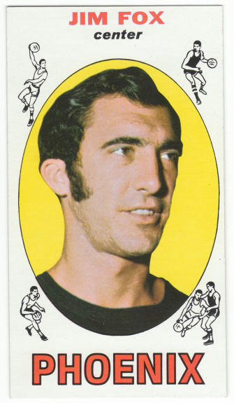 1969-70 Topps #88 Jim Fox Rookie Card front