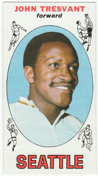 1969-70 Topps #58 John Tresvant Rookie Card front