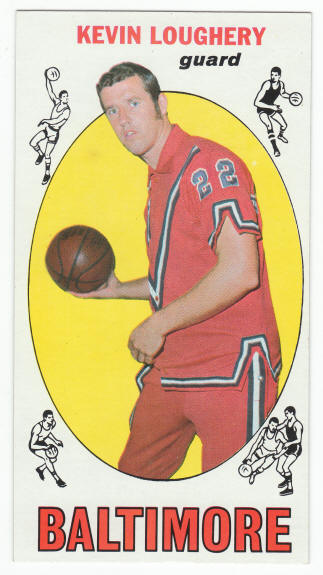 1969-70 Topps #94 Kevin Loughery Rookie Card