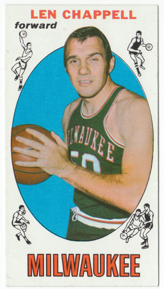 1969-70 Topps #68 Len Chappell rookie card
