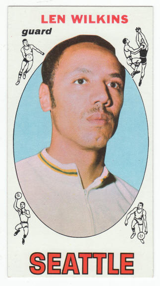 1969-70 Topps #44 Lenny Wilkens UER