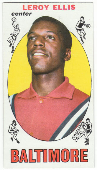 1969-70 Topps #42 Leroy Ellis Rookie Card front