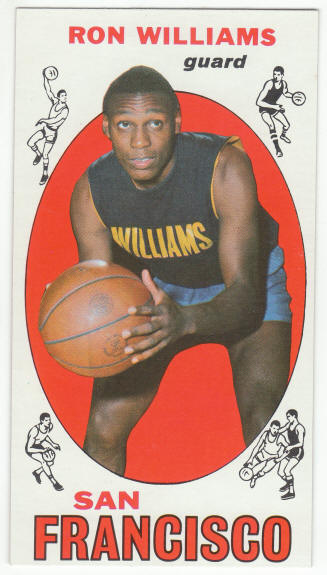 1969-70 Topps #36 Ron Williams Rookie Card front