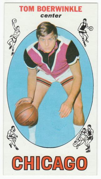 1969-70 Topps #7 Tom Boerwinkle rookie card