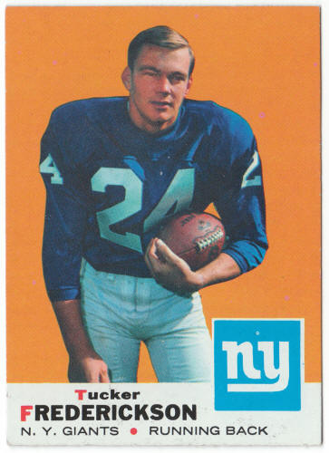 1969 Topps Football #15 Tucker Frederickson