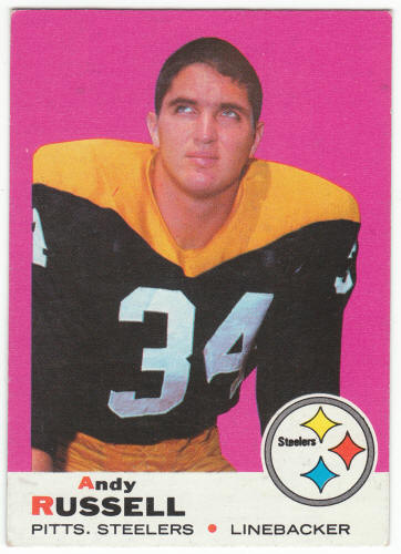 1969 Topps Football #17 Andy Russell