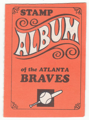 1969 Topps Stamp Album #5 Atlanta Braves front