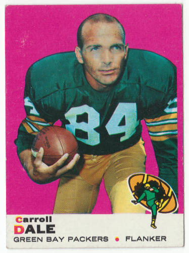 1969 Topps Football #77 Carroll Dale front