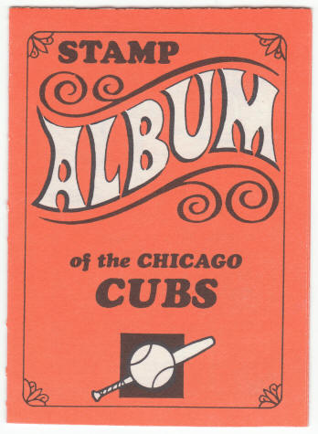 1969 Topps Stamp Album #3 Chicago Cubs front