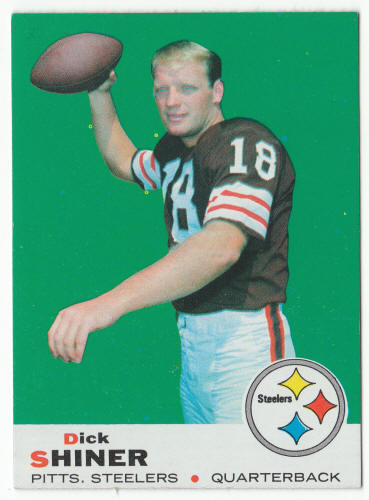 1969 Topps Football #64 Dick Shiner rookie front