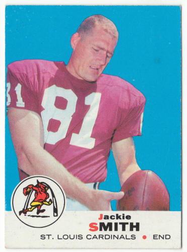 1969 Topps Football #43 Jackie Smith front