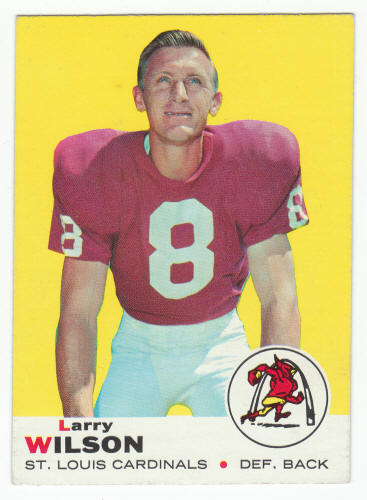 1969 Topps Larry Wilson #65 Card Front