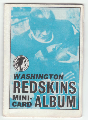 1969 Topps Washington Redskins 4-in-1 Mini-Card Album #16