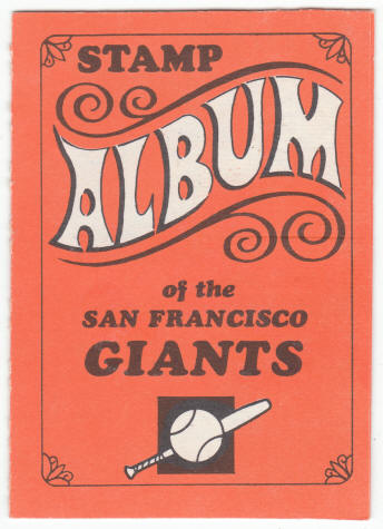 1969 Topps Stamp Album #10 San Francisco Giants front
