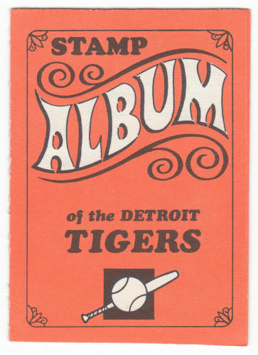 1969 Topps Stamp Album #22 Detroit Tigers VG/Ex front