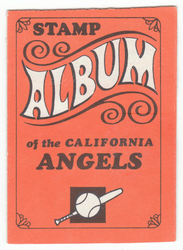 1969 Topps Stamp Album #23 California Angels front