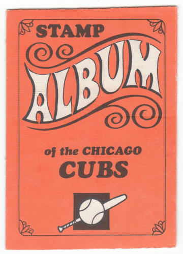 1969 Topps Stamp Album #3 Chicago Cubs full front