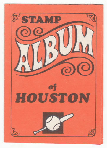 1969 Topps Stamp Album #4 Houston Astros front
