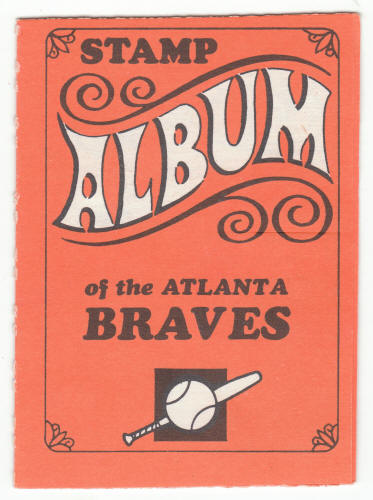 1969 Topps Stamp Album #5 Atlanta Braves front