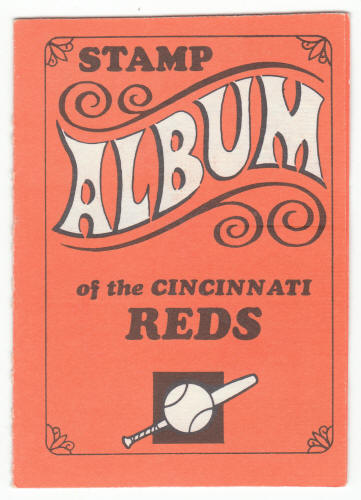 1969 Topps Stamp Album #6 Cincinnati Reds front