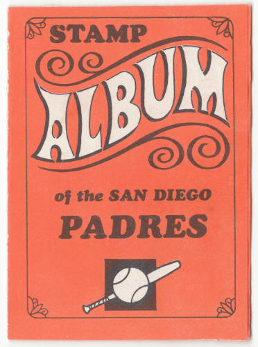 1969 Topps Stamp Album #9 San Diego Padres front