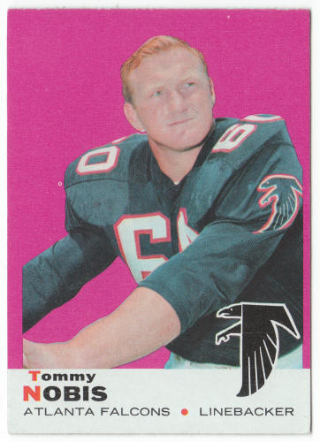 1969 Topps #93 Tommy Nobis front