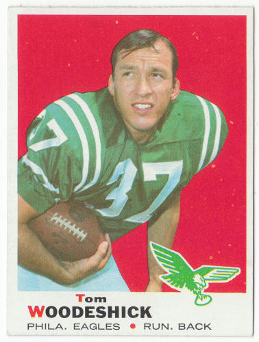 1969 Topps #198 Tom Woodeshick front