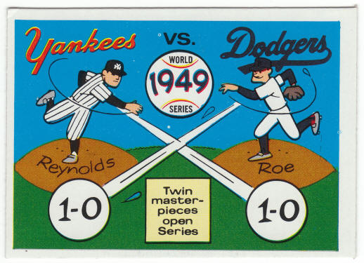 1970 Fleer 1949 World Series Card #46 front