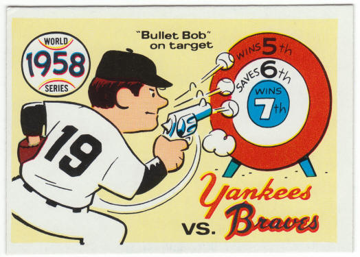 1970 Fleer #55 1958 World Series Card