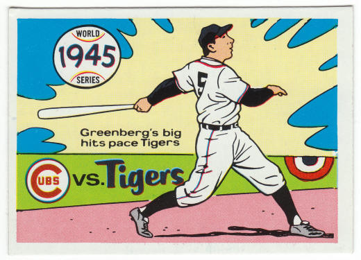 1970 Fleer 1945 World Series Card #42