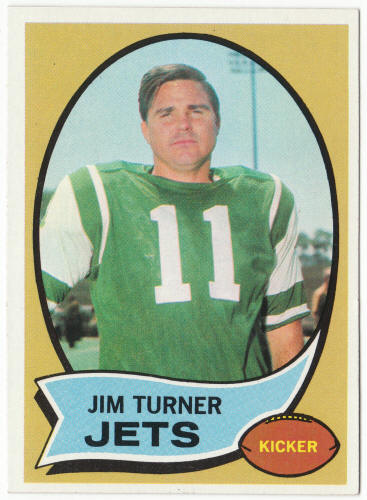 1970 Topps Football #104 Jim Turner