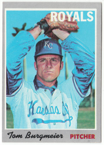 1970 Topps Baseball #108 Tom Burgmeier
