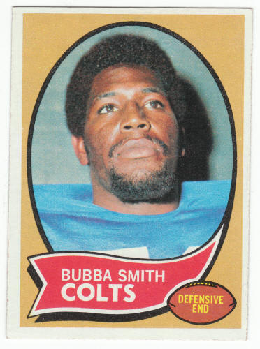 1970 Topps #114 Bubba Smith Rookie Card front