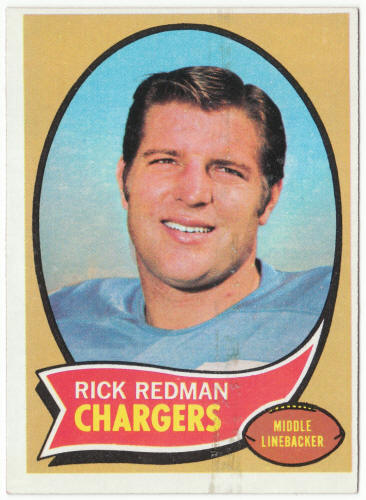 1970 Topps Football #118 Rick Redman