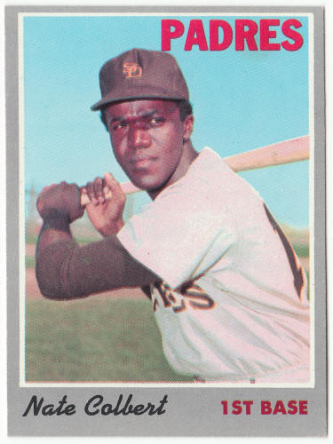 1970 Topps #11 Nate Colbert front