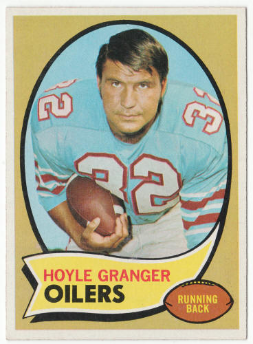 1970 Topps #155 Hoyle Granger Rookie Card front