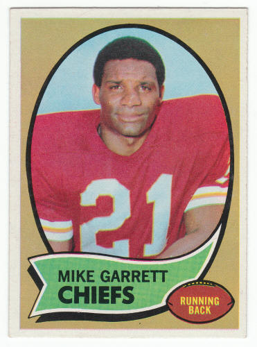 1970 Topps #179 Mike Garrett Football Rookie Card front