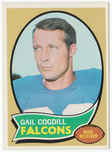 1970 Topps Football #183 Gail Cogdill front