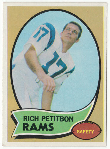 1970 Topps #203 Rich Petitbon front