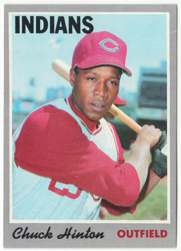 1970 Topps #27 Chuck Hinton front