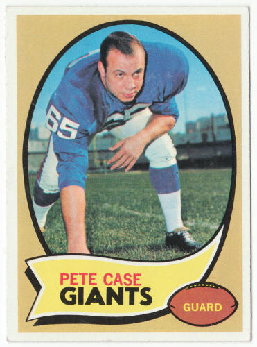 1970 Topps Football #41 Pete Case
