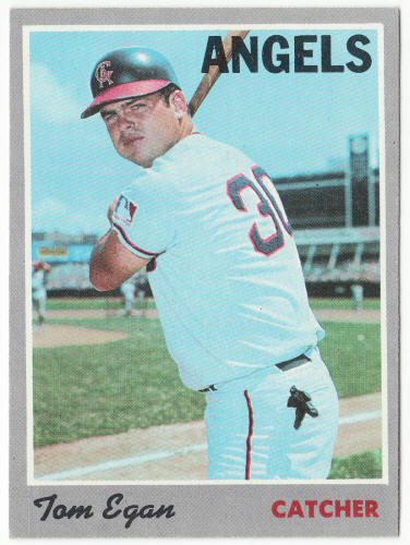 1970 Topps #4 Tom Egan front