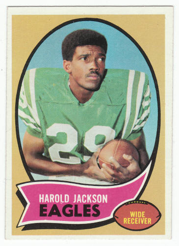 1970 Topps #72 Harold Jackson Rookie Card front