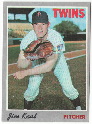 1970 Topps Baseball #75 Jim Kaat