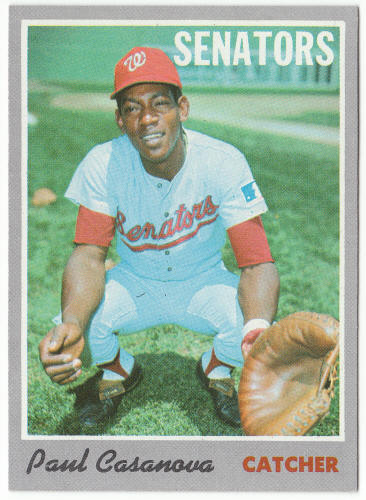 1970 Topps Baseball #84 Paul Casanova