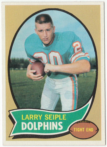 1970 Topps Football #94 Larry Seiple Rookie Card front