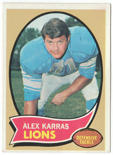 1970 Topps Football #249 Alex Karras
